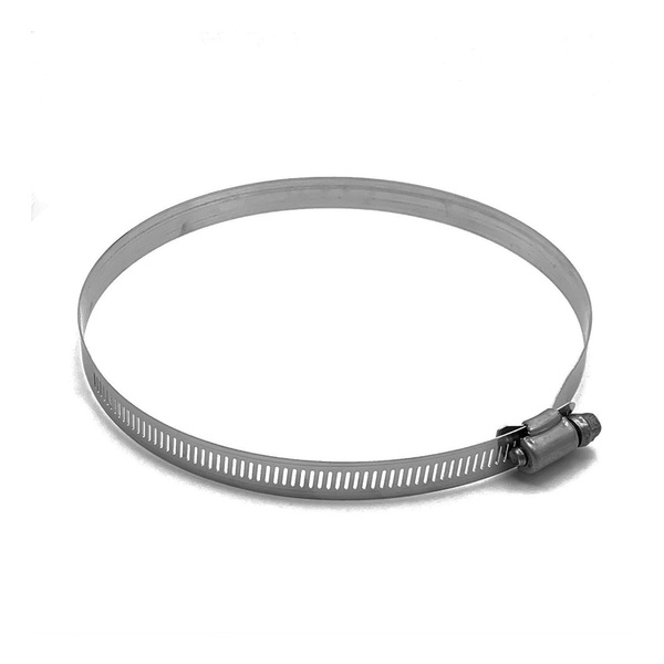 156708 WORM DRIVE HOSE CLAMP 1/2 - 1-1/4 RANGE 1/2 BAND SAE 12 S/S WITH 410 S/S SCREW