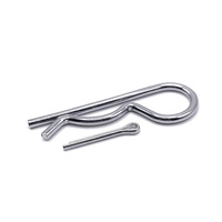 152311 3/8 X 2-1/2  SQUARE SNAP PIN 2 WIRE STEEL ZINC CLEAR