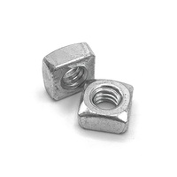 107020 3/8-16 SQUARE NUT 18-8 STAINLESS STEEL