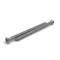 117247 #6 X 1-1/4 SLOTTED ROUND HEAD WOOD SCREW 18-8 STAINLESS STEEL