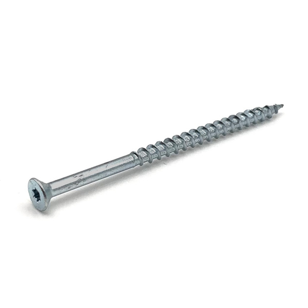 153823 #10 X 3-1/2 SQUARE DRIVE FLAT HEAD DECK SCREW 18-8 STAINLESS STEEL