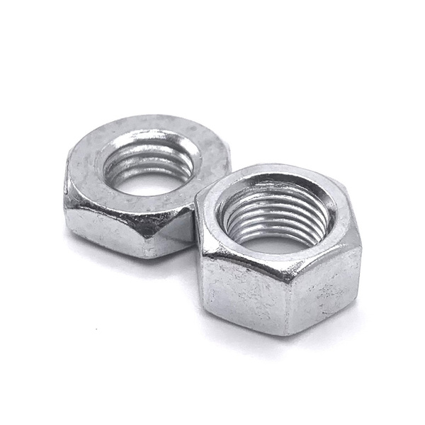 105856 1/4-36 HEX PANEL NUT 5/16 AF X .065 +/- .005 THICK 303 STAINLESS STEEL
