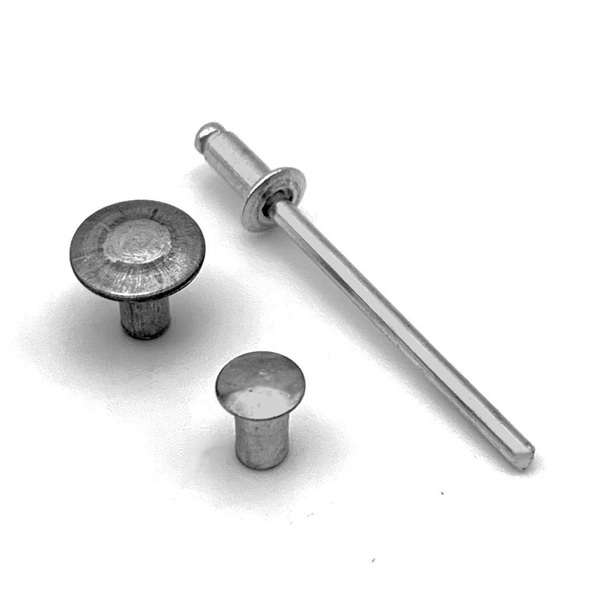 152632 1/8 X 1/8 UNIVERSAL ALUMINUM DRIVE RIVET WITH STAINLESS STEEL PIN