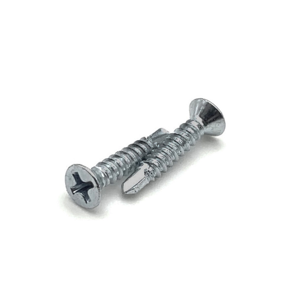 159859 #12 X 1-3/4 INDENTED HEX WASHER HEAD TEK SCREW 410 STAINLESS STEEL