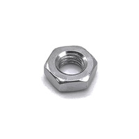 105781 1/4-28 FINISHED HEX JAM NUT 18-8 STAINLESS STEEL